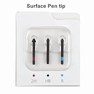 Senreal Surface Pen Tip Replacement For Microsoft Surface Pro 5 Pro 4 New Surface Pro 17 Surface Book Surface Pen Tip Kit 3 Tips 2h Hb B Amazon In Electronics