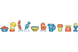 Alcara FaisTonGateau - fèves thème Ustensiles en Folie - Fèves de Collection pour Galette de Rois Epiphanie - 10 fèves Multicolores