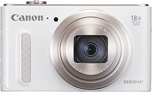 Canon PowerShot SX610 HS Digitalkamera (20,2 Megapixel, 18-fach opt. Zoom, 36-fach ZoomPlus, 7,5cm (3 Zoll) Display, opt. Bildstabilisator, WLAN, NFC) weiß Canon PowerShot SX610 HS Digitalkamera (20,2 Megapixel, 18-fach opt. Zoom, 36-fach ZoomPlus, 7,5cm (3 Zoll) Display, opt. Bildstabilisator, WLAN, NFC) weiß Bilder