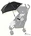 Universal Baby Parasol To Fit Bugaboo Stroller Buggy Pram Black