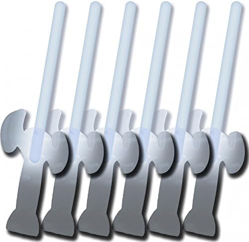 6x Glow Swords COLD WHITE (buy 5 get 1 free!) Factory-Fresh Premium Professional Quality Goods