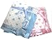 Baby Prince & Princess Boy/Girl Soft Pram Blanket/Shawl (75cm x 100cm) (Blue/Prince)