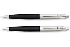 ‎CROSS Cross Lexington Kugelschreiber/Drehbleistift Schreibgeräte Set schwarz/chrom