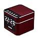 Produktbild LH USB-Wecker Subwoofer Handy drahtlose Karte tragbare Computer Bluetooth zu Hause Mini-Stereo-Lautsprecher,Red