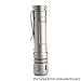 Produktbild Authentic ReyLight LAN V3 470lm IPX-8,2m Waterproof LED Flashlight Silver