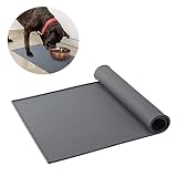 Fácil De Limpiar - Esta alfombra de alimentación para mascotas es apta para lavavajillas y fácil de limpiar debajo del fregadero o con un paño mojado.