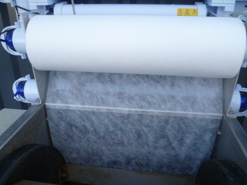 200m Filtervlies für Vliesfilter Filter Vlies Rolle 200m x 100cm - 3