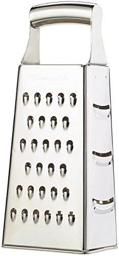 Rosenstein & Söhne Hochwertige Vierkantreibe aus Edelstahl mit extra scharfen Reiben - 4