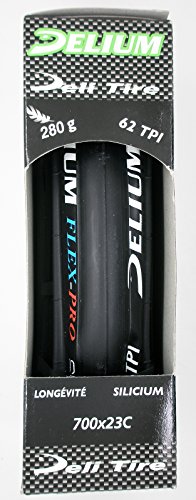 Cubierta Negro Antipinchazos Neumatico Rueda 700 x 23C Bicicleta 62 TP