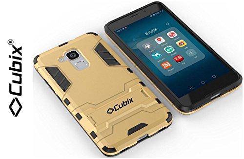 Cubix Robot Case For Huawei Honor 5C Case Back Cover Uv Coated Slim Hybrid Defender Bumper Shock Proof Case Armor Cover With Stand For Huawei Honor 5C Gold RS.399 (73.00% Off) - Amazon