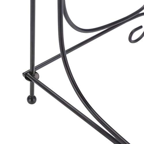 Eisen Staffelei Display Ständer Dekoteller für Schüssel Teller Kunst Foto Bilderrahmen (4 Zoll) - 5