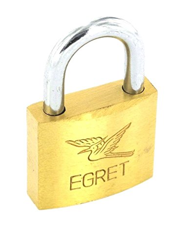 Preisvergleich Produktbild Securit Vorhängeschloss Messing Egret, Gold, S1134