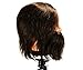Micro Trader 14" 100% Real Human Hair With Beard Hairdressing Training Head