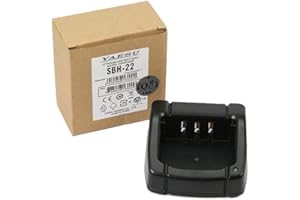 YAESU Cargador Rápido de Mesa para FT-25/FT-65, 12V DC, 0.8A, Carga Rápida en 3.5 Horas