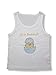 Light of Mine Designs Just Hatched Blue Rib Cotton Infant Tank Top, 12-18 Months Size: 12-18 Months Infant, Baby, Child