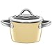 Produktbild Silit 316187511 Fleischtopf mit Deckel Vitaliano Vanilla, 16 cm