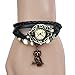 Produktbild Beautiful Bead Brown Color Women Ladies Owl Pendant Cute Weave Leather Belt Bracelet Watch by Beautiful Bead