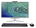 Produktbild Acer Aspire AC24-865 All-in-One Desktop-PC (Intel Core i3-8130U, 4 GB RAM, 1 TB HDD, Intel UHD Graphics 620, Windows 10 Home) Silber – mit spanischer QWERTY-Tastatur und Maus