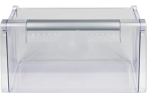 ensipart Gefrierfachschublade unten kompatibel mit/Ersatz wie NEFF 00449003 Gefriergutbehälter Schublade für KühlGefrierKombination