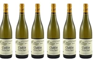VINACCUS Chablis "vieille vignes" 2021, Blanc chardonnay, domaine Gautheron, 6 x 75 cl.