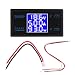 Produktbild GROOMY DC 0-50V 5A 250W Voltmeter Amperemeter Wattmeter LCD-Panel Spannung Amp Power Meter