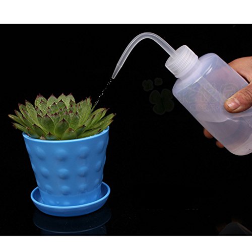 Kunststoff Giesskanne Blumengiesskanne Giessen Flasche fuer Garten 500ML - 5