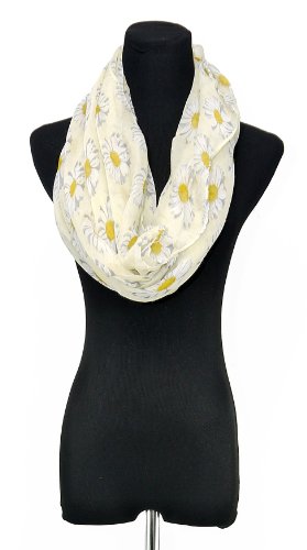 Price comparison product image Large Soft Yellow Ladies Daisy Flower Sarong