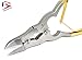 Ingrown ToeNail Clipper Cutter - Professional & Home Use - Tools - Cantilever Germany Product - Podiatry Instrument - Toe Nail Nippers Cutters Clippers + Stylish Safety Pouch, Gold plated,Metal Clipper