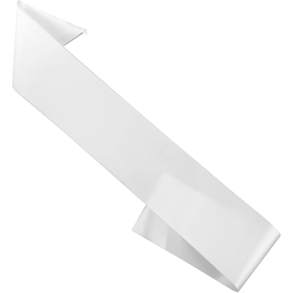 12 Écharpes Vierges En Satin - Pour Personnalisation Mariage, Fête, Événement (12 Couleurs Différentes)