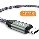 Articulación de cable USB reforzada: Articulación de cable reforzada que ha pasado más de 10000 pruebas de flexión para mayor protección y durabilidad. El blindaje de nylon de armadura doble trenzado resistente y duradero brinda al cable una protección más fuerte que otras.