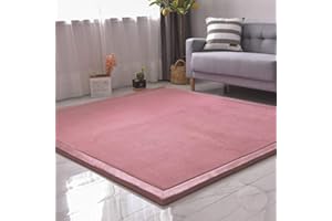 Dmkjdzsw Coral Velvet MatArea Rugs,Yoga Mat Exercise Pads,children'sLarge Foldable Play Mat, Extra Soft Activity Floor Mat Playroom Bedroom-G-120 * 120cm