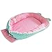 Produktbild Neugeborenen Baby Faltbare Badewanne Pad Druck Bionisches Bett Das Abnehmbares Waschbares Tragbares Baby-Bett-Multifunktionsreise Krippe Faltet Im Herbst Und Winter Warm Mehrere Stile,iStary