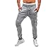 Produktbild Fuibo Herren Hose, Herren Hosen Jogginghose Slacks Fleece Warme Sportwear Baggy Jogginghose |Freizeit Fitness Hose Sommer Hose