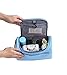 Ubagoo Toiletry Bag Hanging Travel Overnight Toilet Wash Bag Makeup Shaving Bag Dopp Kit For Men's Or Ladies(Lake Blue)