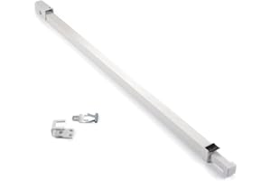 Ideal Security Inc. SK110 W patio Door Security bar, bianco, SK110W