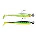 Produktbild Jackson Gummifisch montiert Zander Köder - Zanderbait 12cm 2St. Mix-Pack trüb
