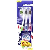 Signal Performance Effective Tooth Cleaning 2+1 Medium Toothbrush