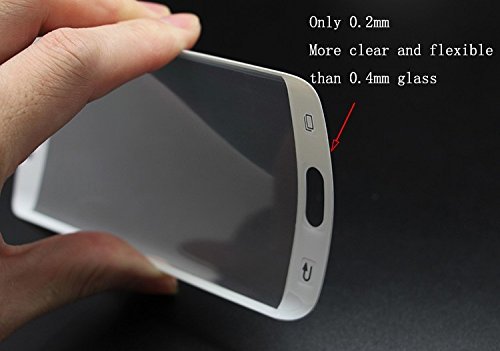 InShang Samsung Galaxy S6 edge Displayschutzfolie gehärtetem Glas super schlagfest hochtransparent Displayschutzfolie von hoher Empfindlichkeit,3D curve 100% fit Tempered Glass Screen protector cover - 4