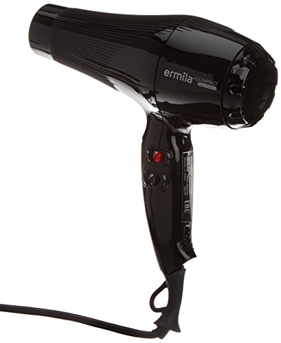 Ermila Compact Profi-Haartrockner, schwarz - 2