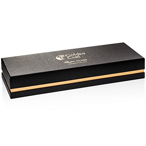 Golden Curl Fortgeschrittener Gyro Curler Lockenstab – Bidirektional rotierender 25mm Lockenstab für die perfekten Locken - 4