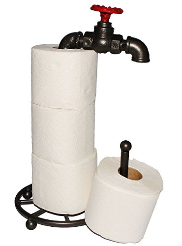Preisvergleich Produktbild Unbekannt Toilettenpapierhalter - Wasserhahn - Ohne Bohren / Stehend - Halter Bad - ..