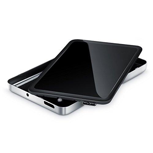 CSL – USB 3.0 2,5″ SSD / SATA Festplattengehäuse extern | UASP und SATA3 fähig | für 9.5mm 7mm SATA I/II/III, SSD, HDD | USB 3.0 (5 GBit/s) inkl. UASP Mode (USB 3.0 Booster) | WerkzeugloseInstallation | für PC / Mac / Notebook | schwarz - 3