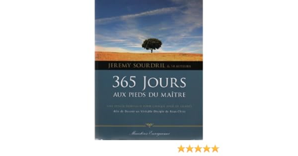 Amazonfr 365 Jours Aux Pieds Du Maître Jeremy Sourdril - 