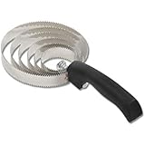 WALDHAUSEN Federstriegel 6-fach, Edelstahl, schwarz, schwarz