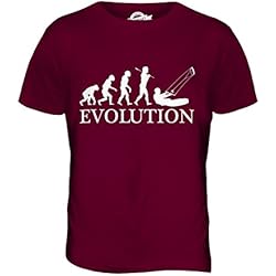Candymix Kitesurf Évolution T-Shirt Homme, Taille Medium, Couleur Bordeaux