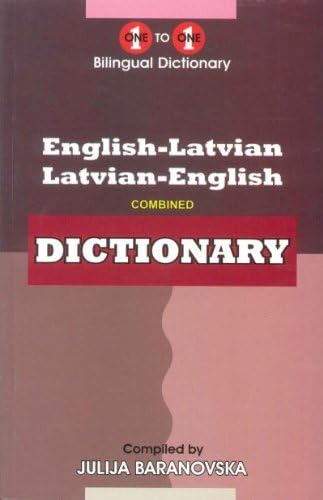 One to one dictionary: English-Latvian & Latvian-English Dictionary (exam suitable dictionary)