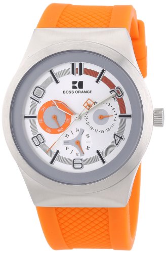 Boss Orange Herren-Armbanduhr XL Analog Quarz Silikon 1512760 Boss Orange Herren-Armbanduhr XL Analog Quarz Silikon 1512760