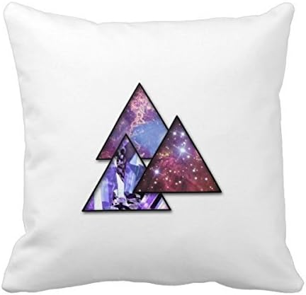 Allforyou 18 X 18 Twin Sides Bedding Pillow Case Home Decoration Square Decorative Cushion Cover Pillowcase Crystals And Constellations Pillowcases