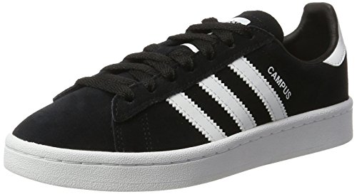 adidas Unisex Kids Campus J By9580 Gymnastics Shoes, Core Black FTWR White, 4 UK