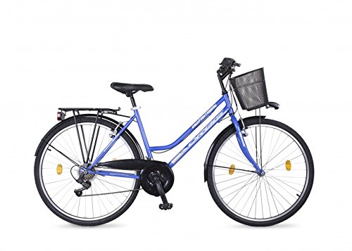28 ZOLL DAMEN FAHRRAD CITYFAHRRAD DAMENFAHRRAD CITYRAD DAMENRAD SHIMANO 18 GANG AVENUE BLAU LADY